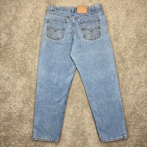 Vintage 90s Levis 550 Orange Tab Relaxed Fit Jeans 34x30